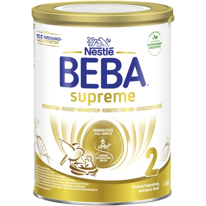 NESTLE BEBA SUPREME 2 Folgenahrung nach dem 6. Monat 800g-7613287226679