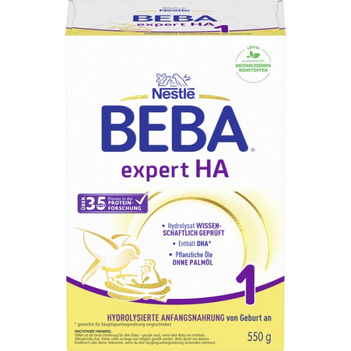 NESTLE BEBA Expert HA1 Säuglingsanfangsnahrung an 550g-8445290067005