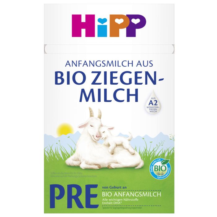 HiPP Milchnahrung Pre Anfangsmilch aus Bio Ziegenmilch, 400g-4062300417311