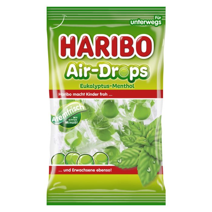 Haribo Air-Drops Euka-Menthol 100 g-4001686271278