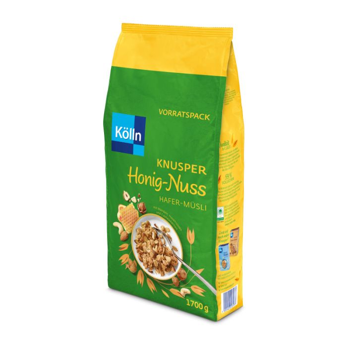 Kölln Knusper Honig-Nuss Hafer-Müsli 1700g-4000540013177