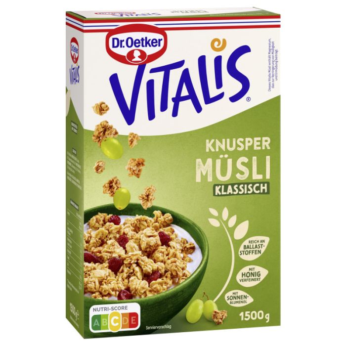 Dr. Oetker Vitalis Knuspermüsli klass. 1500g-4000521664008