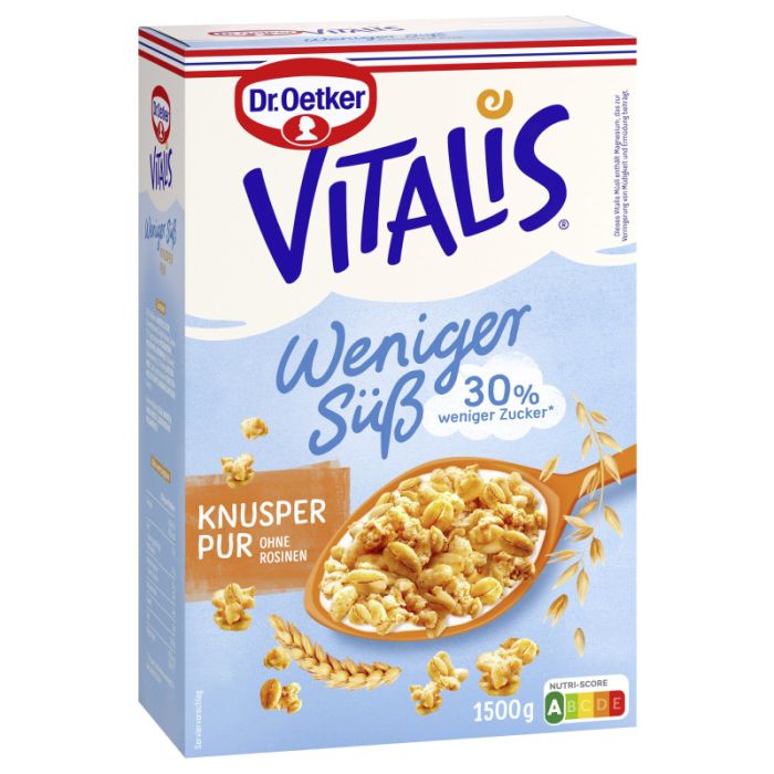 Dr. Oetker Vitalis Wen. süß Knusper Pur 1500g-4000521013523