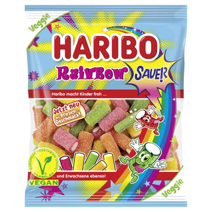 Haribo Rainbow Fizz 160 g-4001686120163