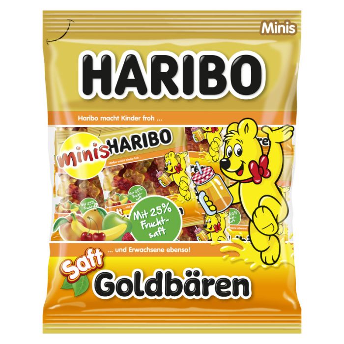 Haribo Saft Goldbaeren Mini 220 g-4001686386910