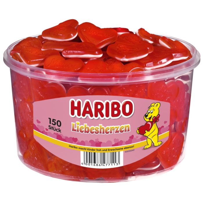 Haribo Liebesherzen 1200g-4001686477113