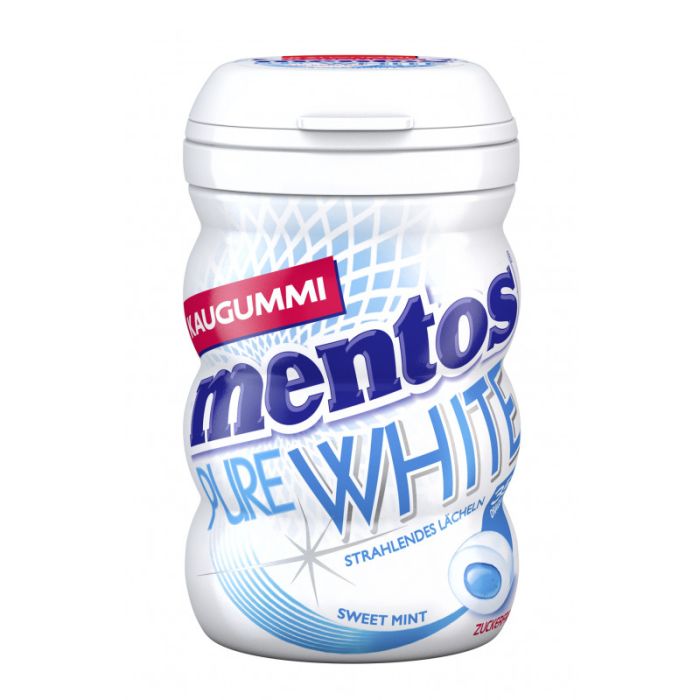 MENTOS Gum Pure White Sweet Mint 70g-80781073