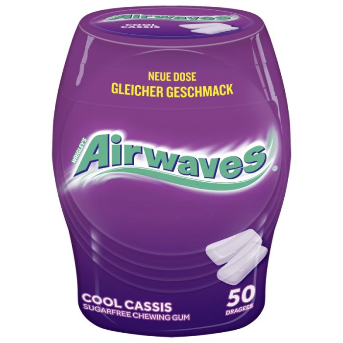 Wrigley's AIRWAVES Dose Cool Cassis 70g-4009900537698