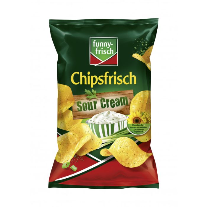 Funny Frisch Chipsfrisch Sour Cream 150g-4003586101723