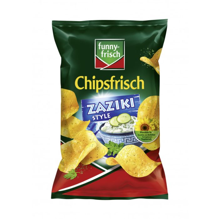 Funny Frisch Chipsfrisch Zaziki Style 150g-4003586108630