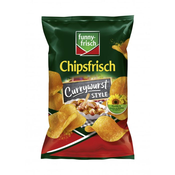 Funny Frisch Chipsfrisch Currywurst Style 150g-4003586108807