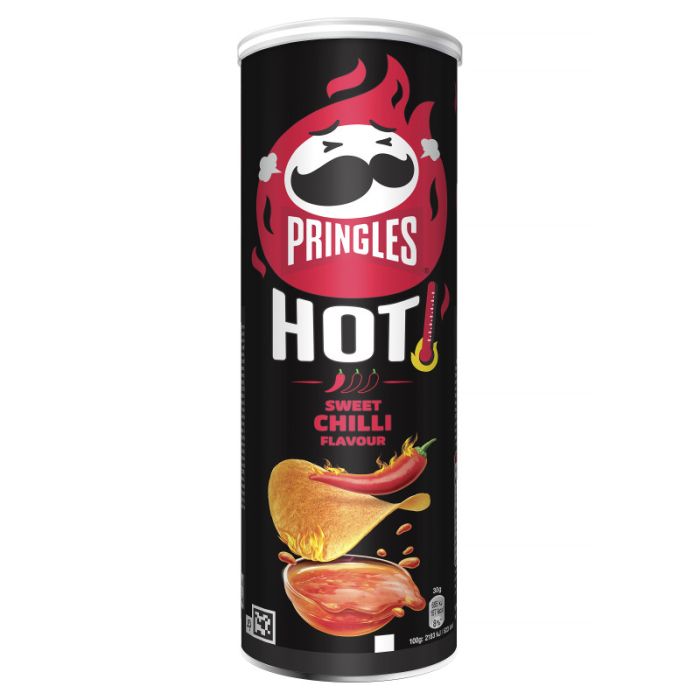 Pringles Hot Sweet Chili 160g-5053990176007