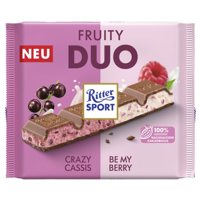 Ritter Sport Fruity Duo Tafel 218g-4000417663115