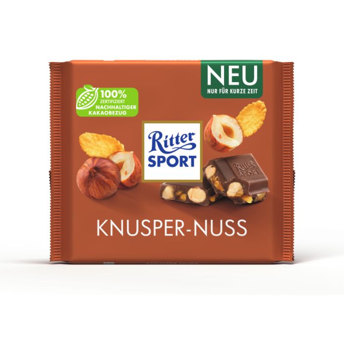 Ritter Sport Knusper Nuss Tafel 250g-4000417661319