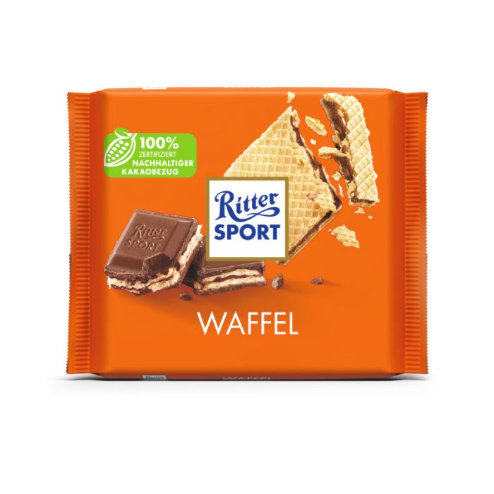 Ritter Sport Waffel Tafel 100g-4000417622013