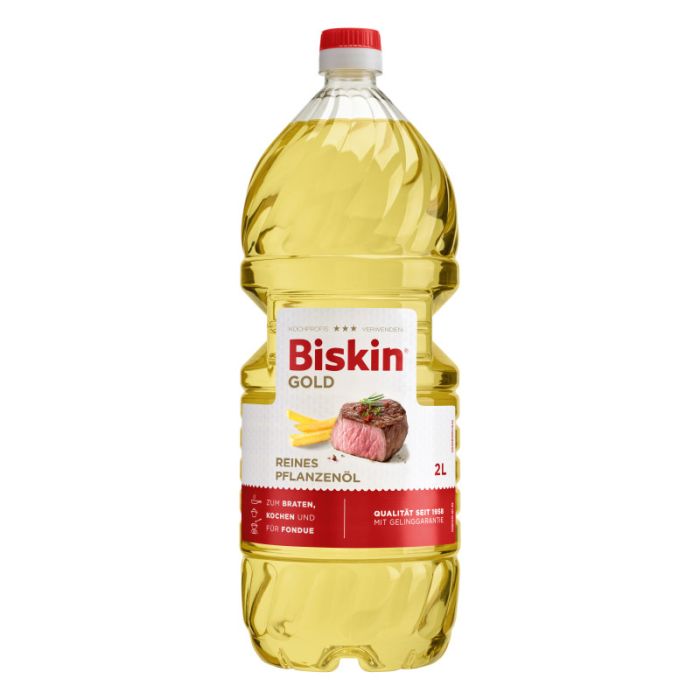 Biskin® GOLD Reines Pflanzenöl 2L-4000540020175