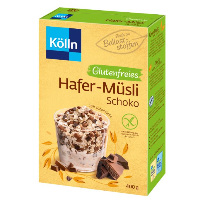 Kölln Müsli Schoko glutenfrei 400g-4000540001204