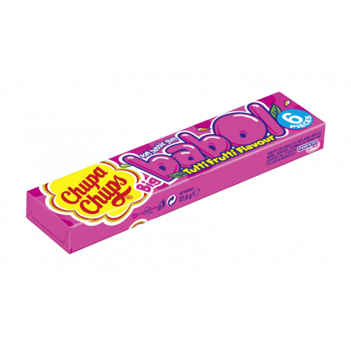 Chupa Chups Babol Gum Tutti Frutti 27,6 g-80759096