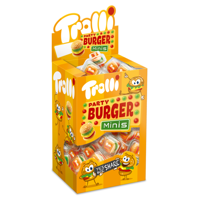 Trolli Party Burger Minis 80 St.-4000512994688