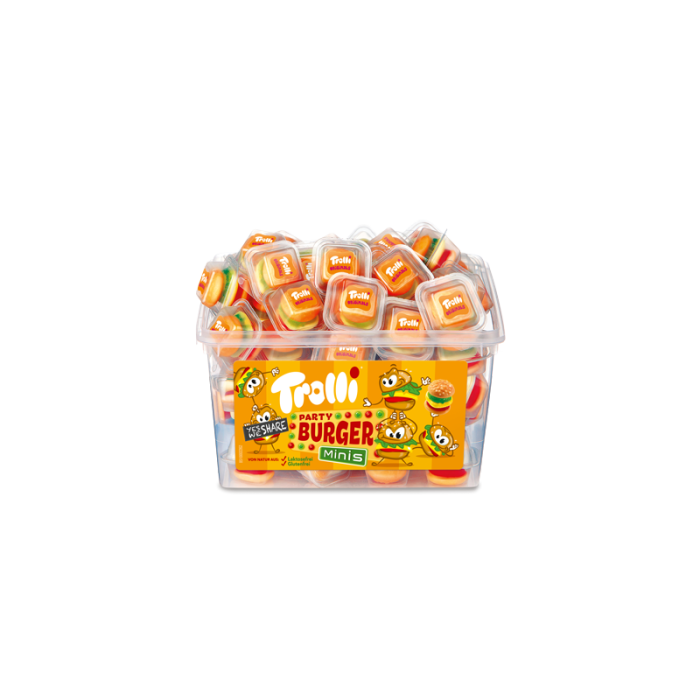 Trolli Party Burger Minis 60 St.-4000512994909