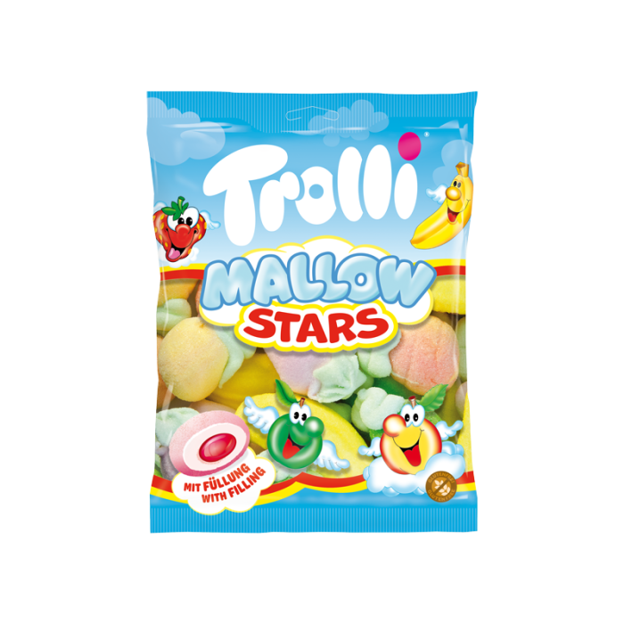 Trolli Mallow Stars 150g-4000512015215