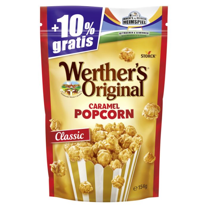 Werther's Original Caramel Popcorn Classic 154g-4014400935790