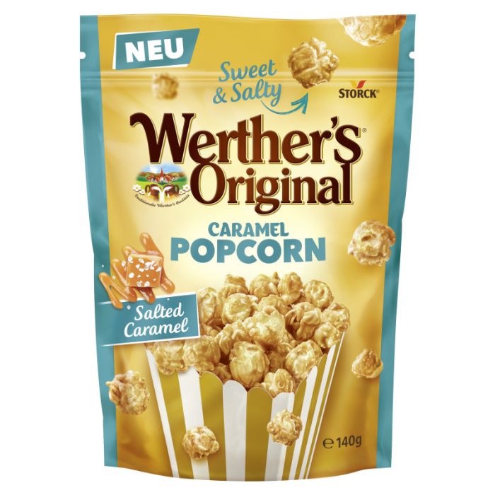 Werther's Original Caramel Popcorn Salted Caramel 140g-4014400935677