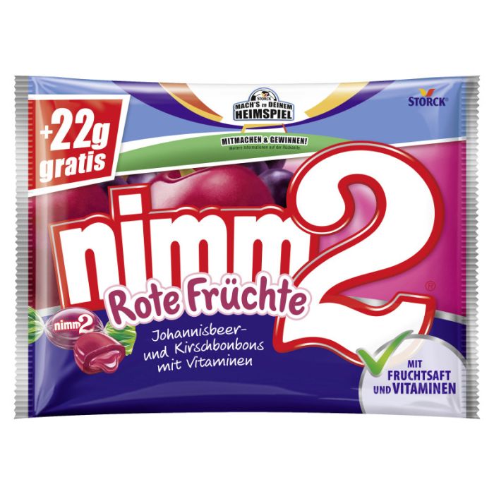 nimm2 Bonbon Rote Früchte 451g-4014400935943