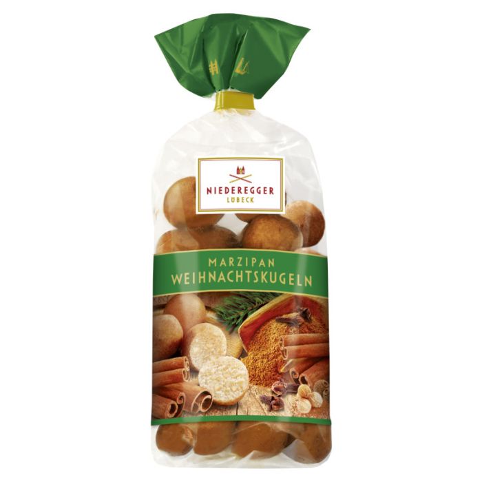 Niederegger Marzipan "Weihnachtskugeln" 150g-4000161400233