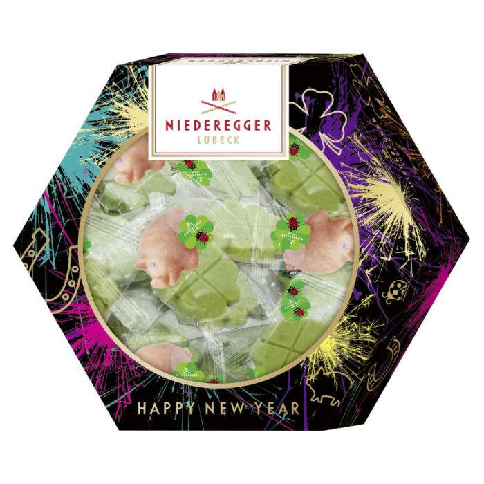 Niederegger Silvester Mix »Bunter Teller« 162g-4000161740315