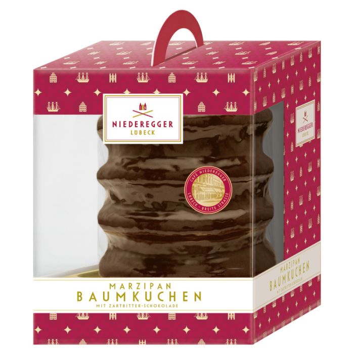 Niederegger Baumkuchen mit Zartbitter-Schokolade 300g-4000161780205