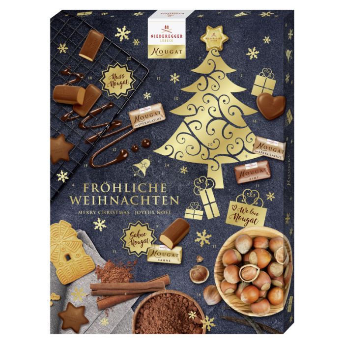 Niederegger Nougat Adventskalender 500g-4000161730422