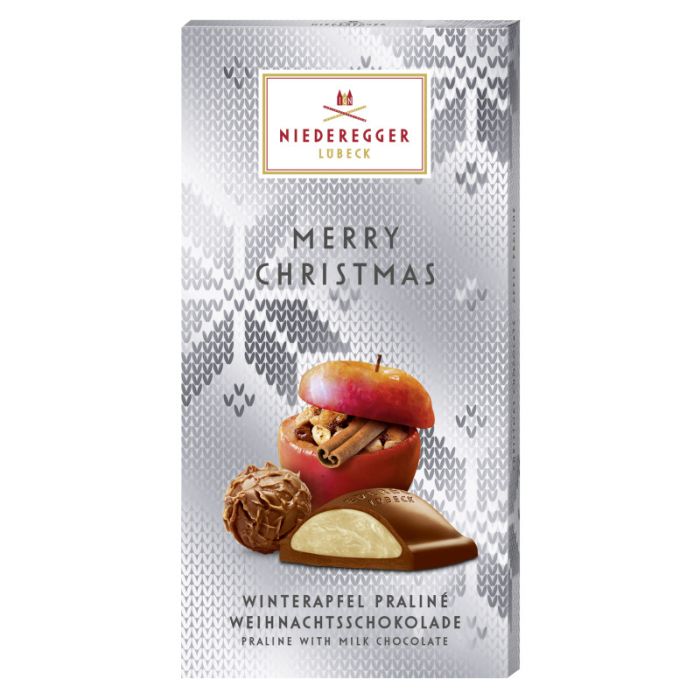 Niederegger Weihnachtsschokolade Winterapfel 100g-4000161020837