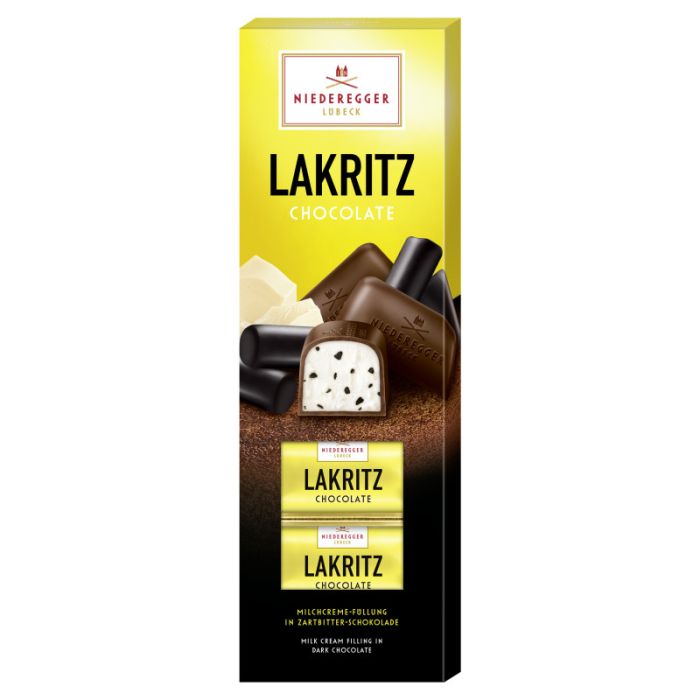 Niederegger Lakritz in Zartbitter Schokolade 100g-4000161170358