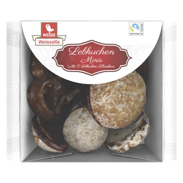 Weiss Weissella Lebkuchen Minis 200g-4003160388304