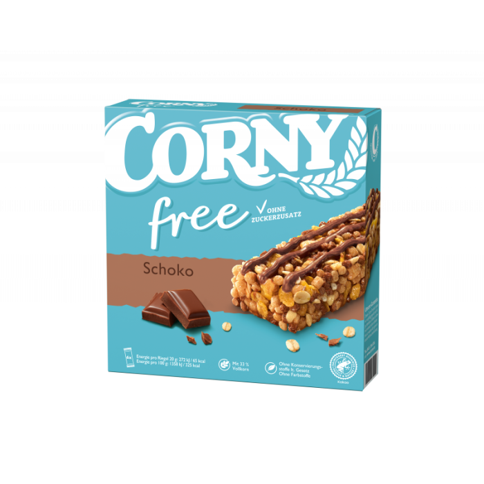 Corny Free Schoko 6x20g-4011800571214