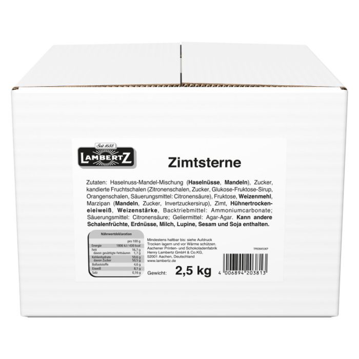 Lambertz Zimtsterne lose 2500g-4006894203813