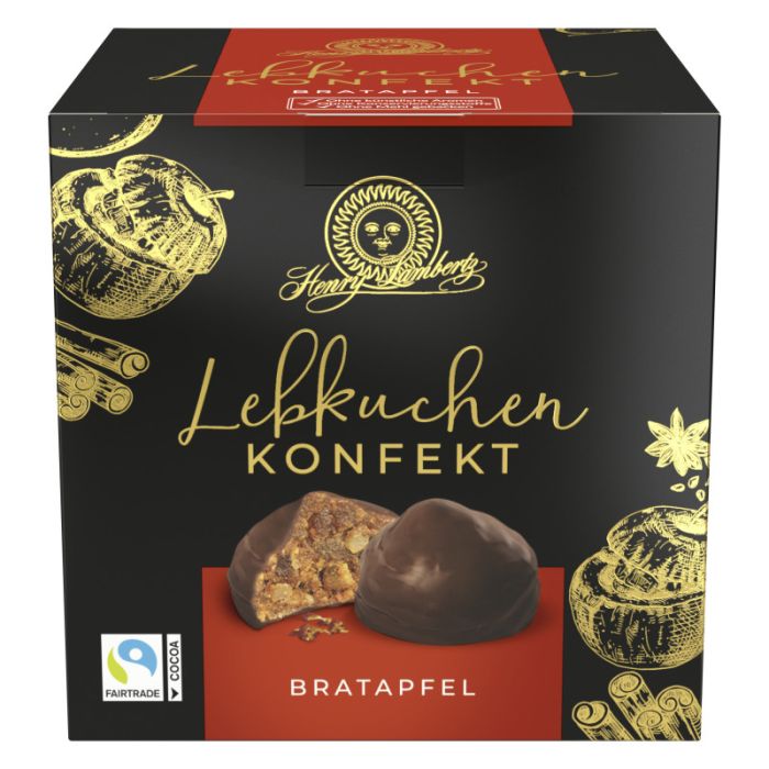 Henry Lambertz Lebkuchenkonfekt Bratapfel 175g-4006894299106