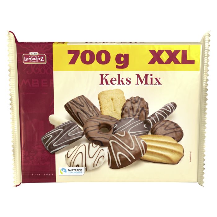 Lambertz Gebäckmischung 700g "Flowpack Keks Mix XXL" 700g-4006894564600