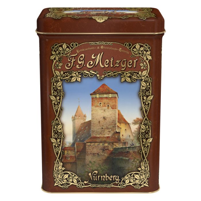 Haeberlein Metzger Elisenlebkuchen Dose "Jugendstil" 1350g-4035472374904