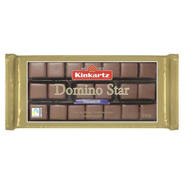 Kinkartz Domino Vollmilch "Domino-Star" 250g-4035900267907