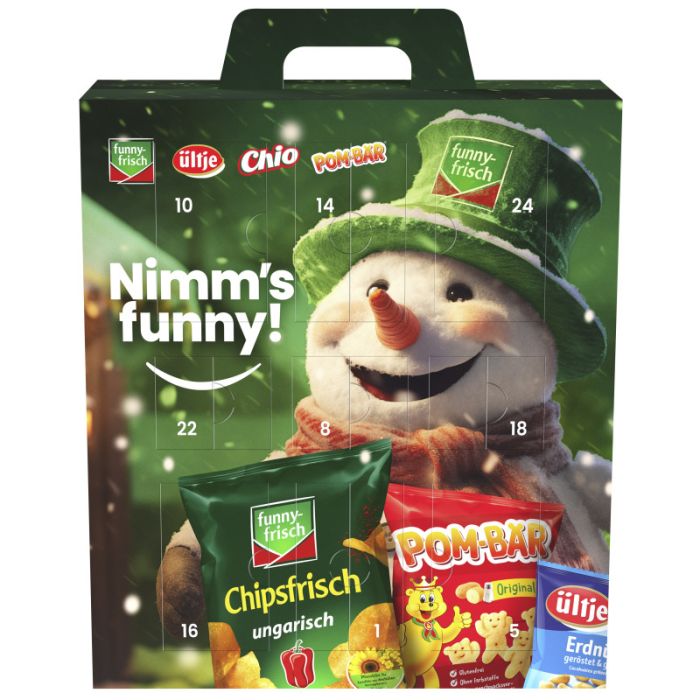 funny-frisch Intersnack Adventskalender24 (810g)-4003586101228