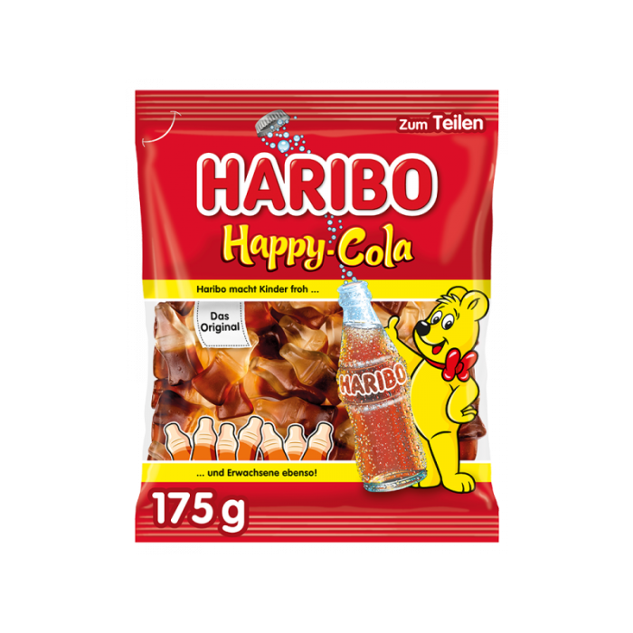 Haribo Happy Cola 175g-4001686327517