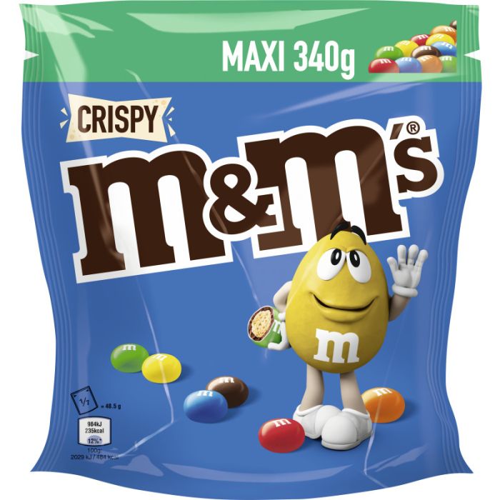 M&M'S® Crispy 340g Knusperreiskern -5000159561808