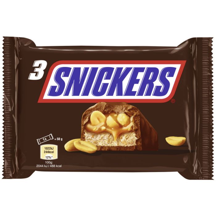 SNICKERS® Multipack 3x50g = 150g-5000159429153