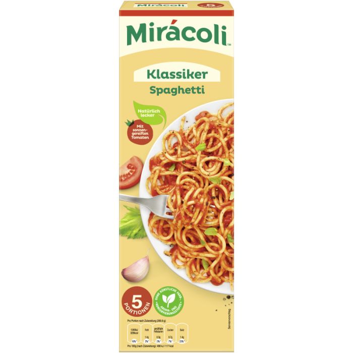 MIRACOLI™ 5 Portionen Spaghetti Klassiker 610,4g-4002359018671