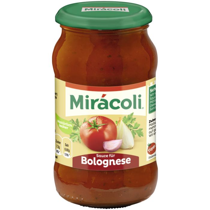 MIRACOLI® Pasta Sauce für Bolognese 400g-4002359006180