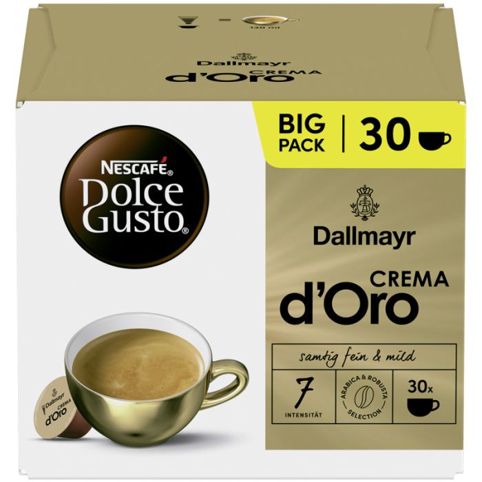 DOLCE GUSTO DALLMAYR Crema d'Oro 30 Capsule = 225g-7613037652857