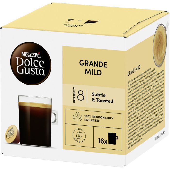 NESCAFE DOLCE GUSTO Grande Mild 16 Capsule = 120g-7613287299772