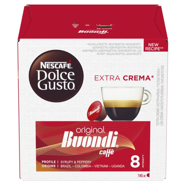 DOLCE GUSTO Espresso Buondi 16 Capsules = 99,2g-7613287300515